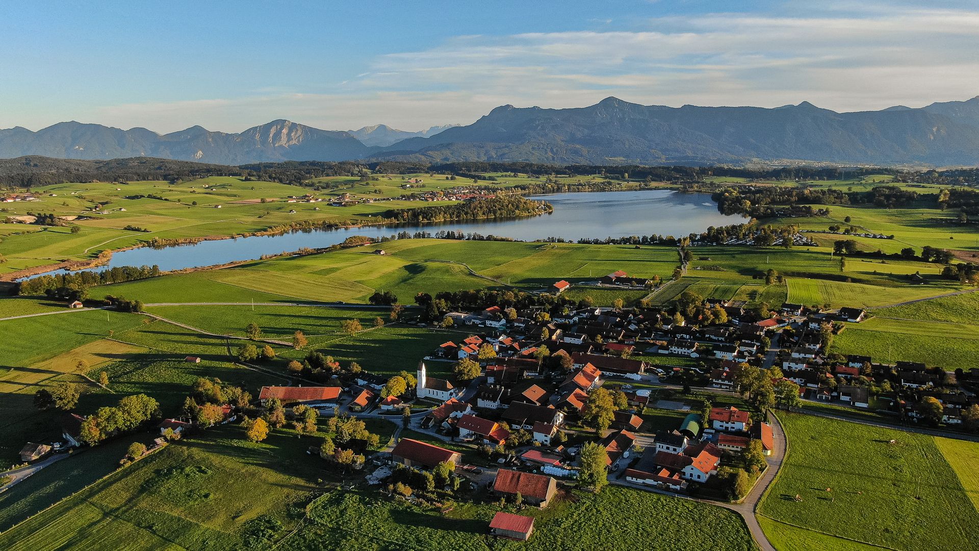 Luftbild Hofheim bei Spatzenhausen